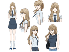 <엄마가 된 해수짱> 캐릭터시트 & 1화 콘티