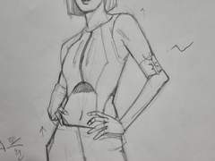 23년도 10월 크로키 모음