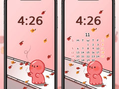 [23년 11월 배경화면] 단풍거리쭈 2종(+추가)