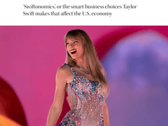 미국 경제의 신조어 "스위프트노믹스" #테일러스위프트 #콘서트로1조매출