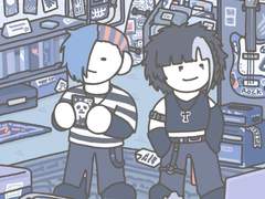 2인 동글뱅이 sd 배경 커미션