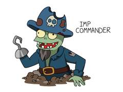 식물 대 좀비 시리즈의 Imp Commander