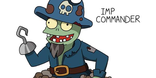 식물 대 좀비 시리즈의 Imp Commander: 그림 모음