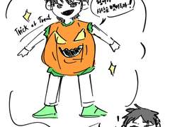 할로윈 초밥즈 4컷 만화