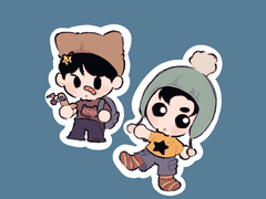 영케이 원필 Y2K 키링 도안 배포