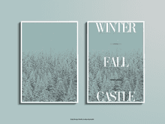 020. Winter Fall Castle