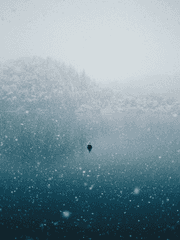 겨울 서리 우연설히 