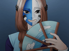 가면 수집가 잠뜰님 일러스트