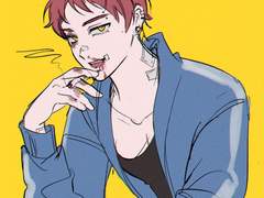 단색 두상 커미션