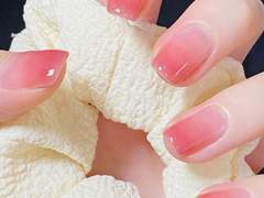 물광 줄줄 흘러내리는 딸기 시럽젤 네일 관리법