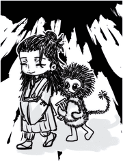 [주술회전] 잰나비 달 잡기