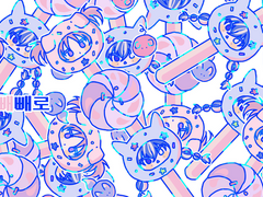 머랭 빼빼로💜