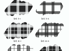 프로크리에이트 체크무늬 브러쉬(10종)