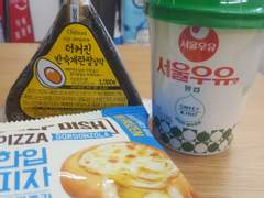 231106 세븐일레븐 사조한입피자 고르곤졸라, 서울우유맛 원컵, 더커진 반숙계란장삼각김밥