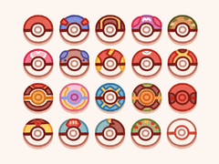 [배포] 포켓몬스터 몬스터볼 굿노트 스티커 & PC 아이콘