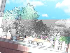 로판 마법상점 정원 보정