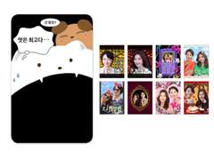 [세미도이] 와앙포카, 스티커 사진 도안 공유