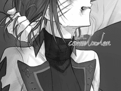 가학-피가학 커미션 (흑백, 낙서)