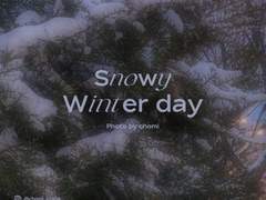 CHOMI│Snowy winter day 카카오톡 테마 AND/IOS