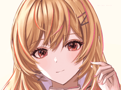 LD 두상 흉상 반신 반무테 일러스트