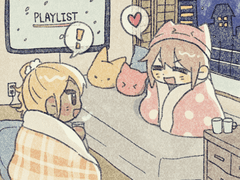 겨울 컨셉 고정틀 커미션