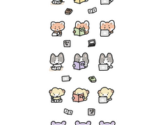 사회인 공부클럽 스티커 도안 공유