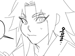 성장통 빡세게 겪는 자캐 만화