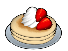 [3D 소재] 핫케이크 (무료배포,클튜소재)