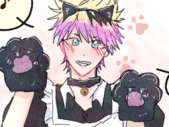 [로노주인] 메이드복 현장검거