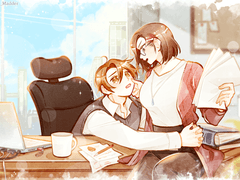 노정 커플 커미션/그림 (3)