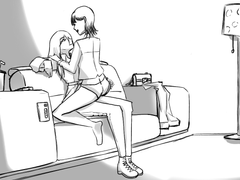 퇴근 후 분위기 잡힌 레즈들