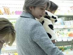 마트에서 헤어진 남친과 아이를 만났다