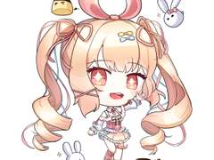 뽀짝 SD 키링 일러스트