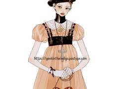 여자애1 요즘+과거 낙서