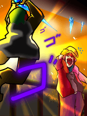 평범히 눈싸움하는 커플(?)