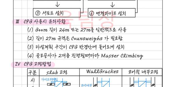 CPB (고층건물 타설장비) : 포스타입 포스트