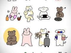 낙서식스 굿노트 스티커