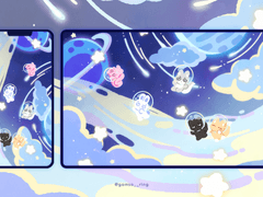 우주 플레이브💫 배경화면 ⋰˚⛧