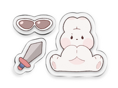 세븐틴 정한 키링 도안