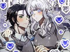 눈발 날리는 2인 페어 겨울 고정틀 커미션