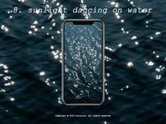 8. Sunlight dancing on water (윤슬 배경화면)