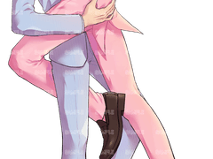 대협백호 아크릴 스탠드 도안 유료배포