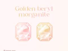 CHOMI│ios 골든베릴 모거나이트 카카오톡 테마 - 아이폰