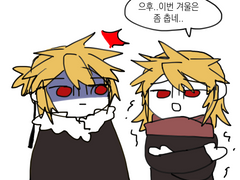 [잔불의기사] 나진 나견 3컷 만화