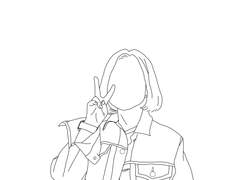 인물 라인드로잉 커미션