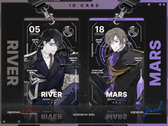 [배포] SF/이능력 사원증 & 신분증 페어틀