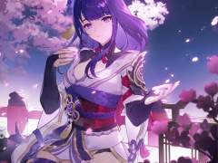 원신 장르의 라이덴 에이 천사님을 모십니다!