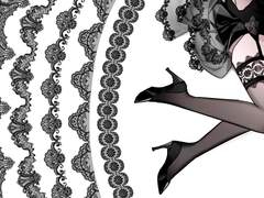 로판 레이스 브러쉬3 5종