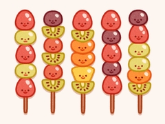 [굿노트] 달콤탕후루 굿노트 스티커 & PC 아이콘