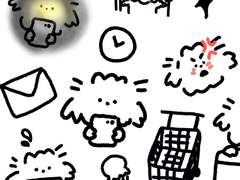 와글와글 굿노트 스티커 기간한정 무료배포 (~11/30)